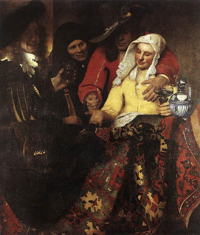 Jan Vermeer The Procuress China oil painting art